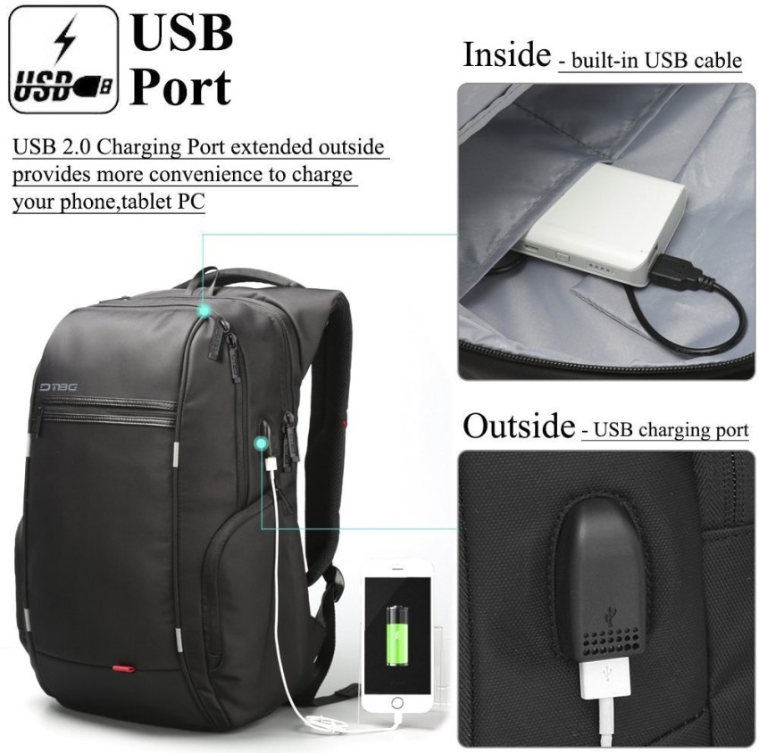 Dtbg nylon sales laptop backpack