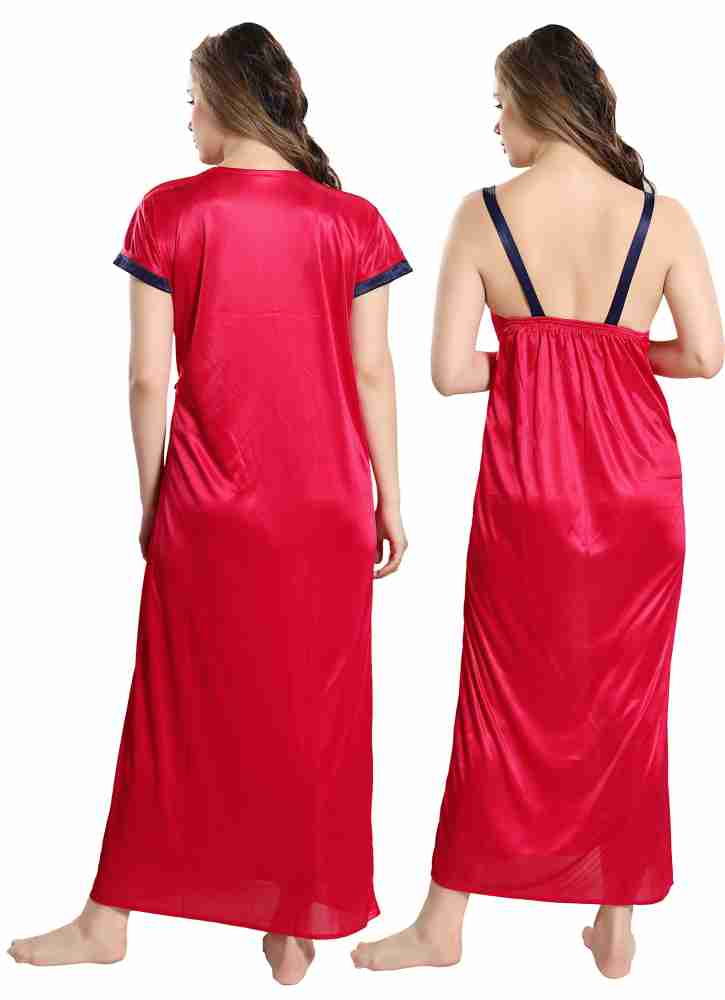 AV2 Women Nighty with Robe - Buy AV2 Women Nighty with Robe Online at Best  Prices in India