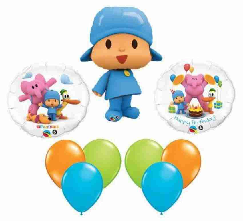 Pocoyo  Balloons, Balloon decorations, Birthday