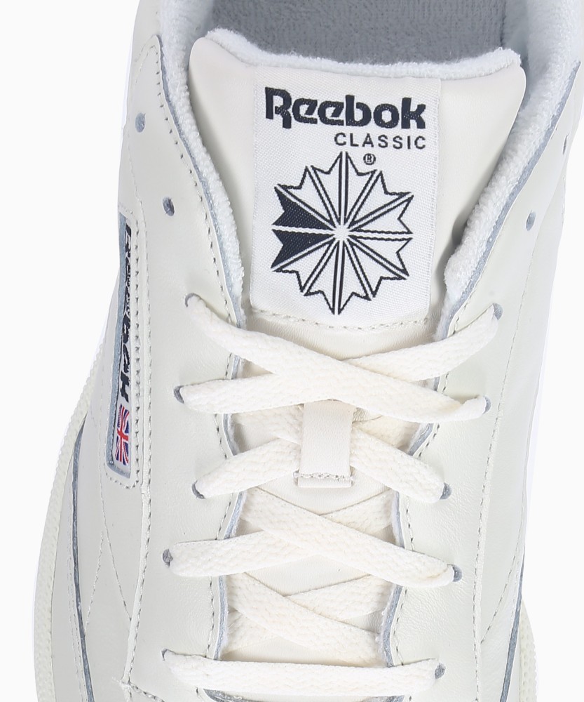 Reebok Club C 85 Men’s Tennis Shoe White Athletic Lifestyle Sneaker #156  #457