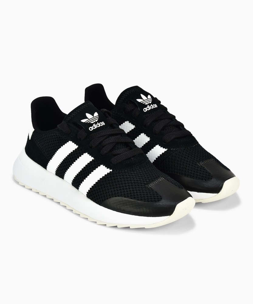 Adidas black shoes flipkart 2025
