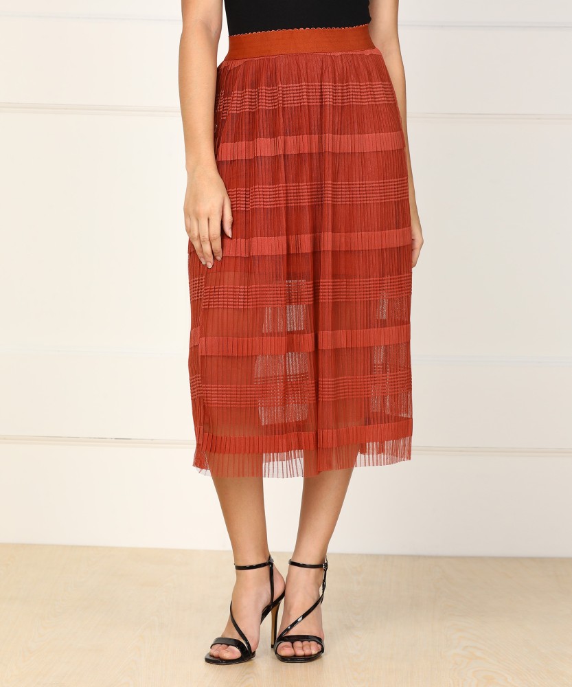 Buy Red High Rise Culottes For Women Online in India | VeroModa