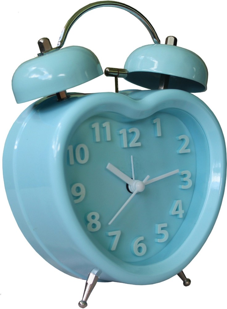 Heart Shape Bell Alarm Clock