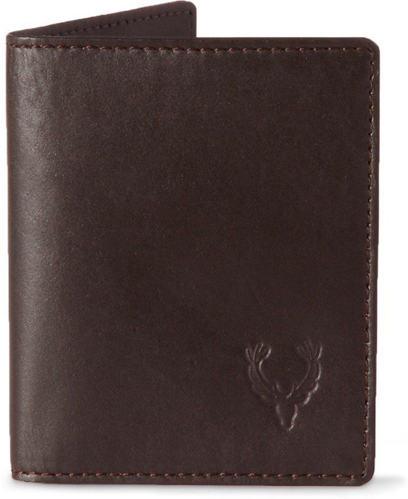 Allen Solly Men Casual Brown Genuine Leather Wallet Brown Price in India Flipkart