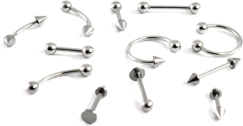 Qoolnear Titanium Steel Hoop Earrings316L Surgical India  Ubuy