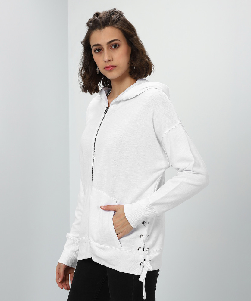 Forever 21 white windbreaker best sale