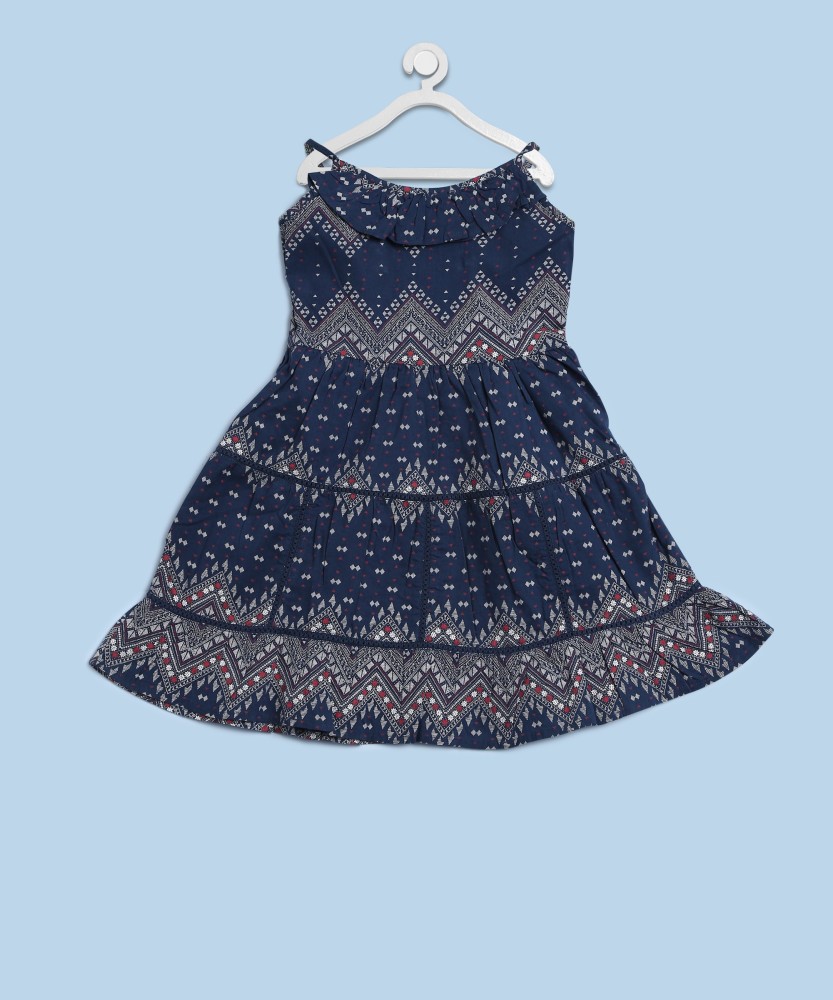 Pepe Jeans Girls Midi Knee Length Casual Dress Price in India Buy Pepe Jeans Girls Midi Knee Length Casual Dress online at Flipkart