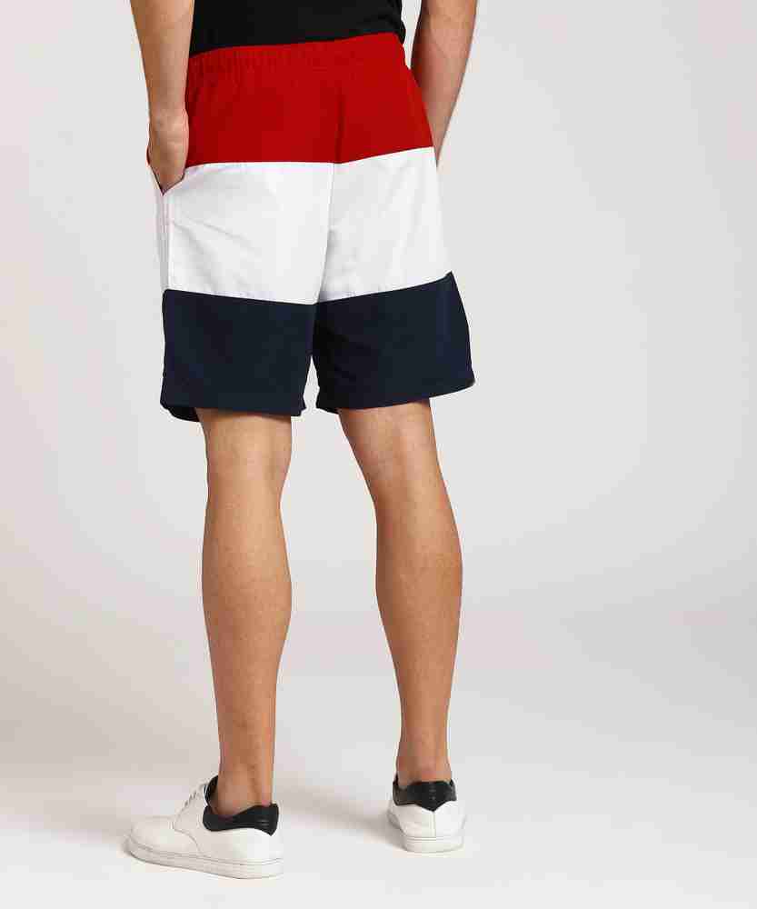 Fila shorts white discount
