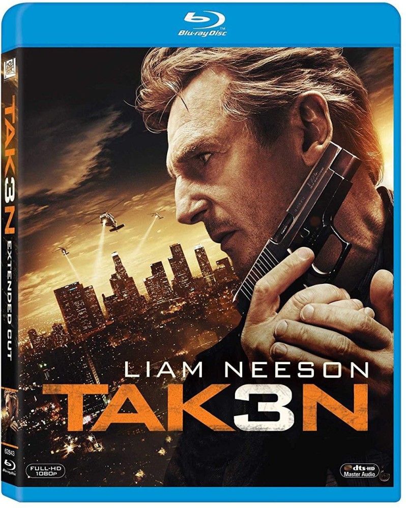 Taken 3 Blu-ray region - free Price in India - Flipkart