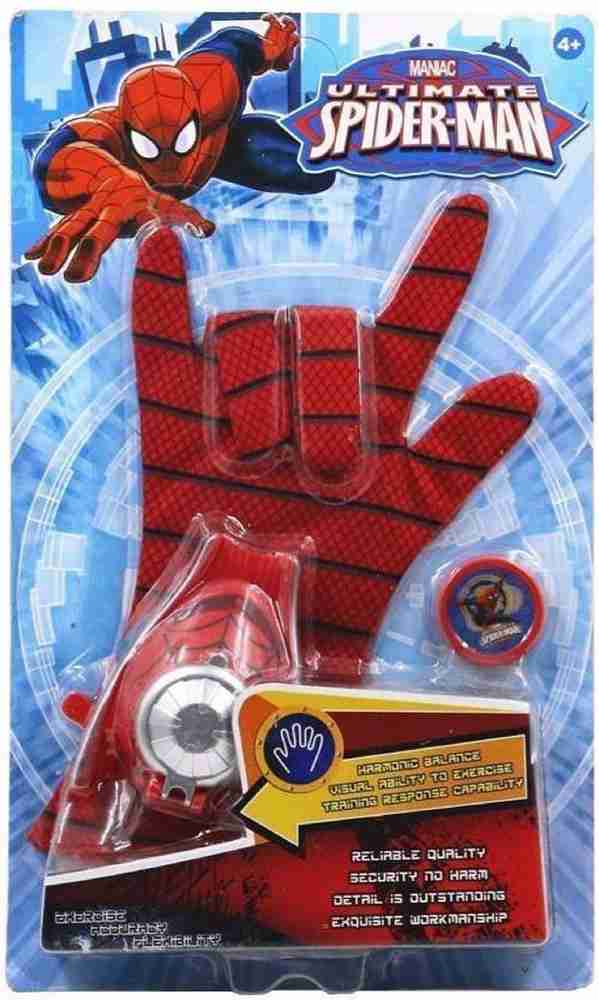 Fabofly Soft Fabric Ultimate Spiderman Gloves With Disc Launcher For Real Action Soft Fabric Ultimate Spiderman Gloves With Disc Launcher For Real Action Buy spiderman toys in India. shop for