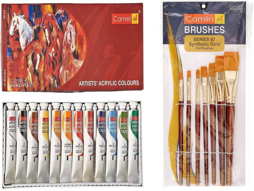 Camlin acrylic store paint set