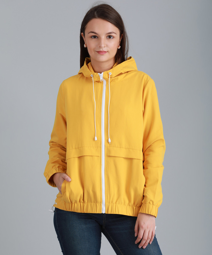 Forever 21 yellow windbreaker sales