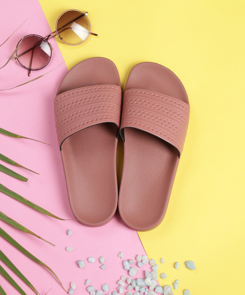 Adidas adilette slides ash pink online