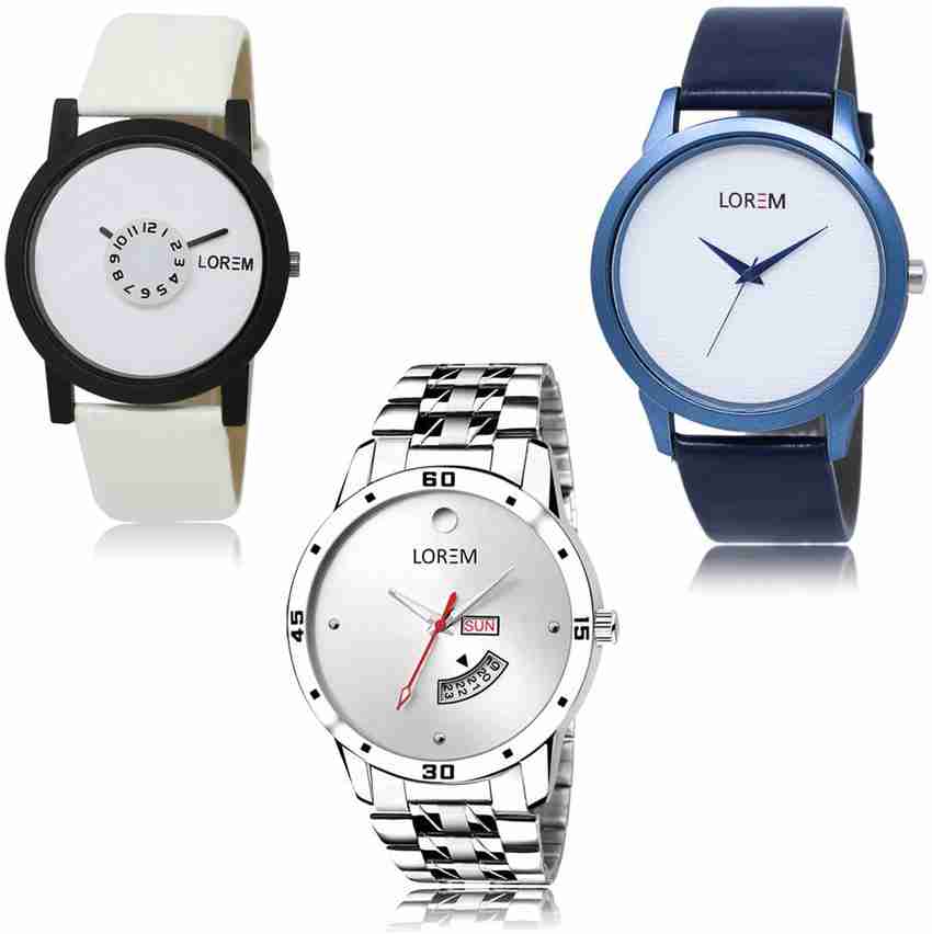 LOREM Analog Watch For Men Buy LOREM Analog Watch For Men LR 26 33 103 Online at Best Prices in India Flipkart