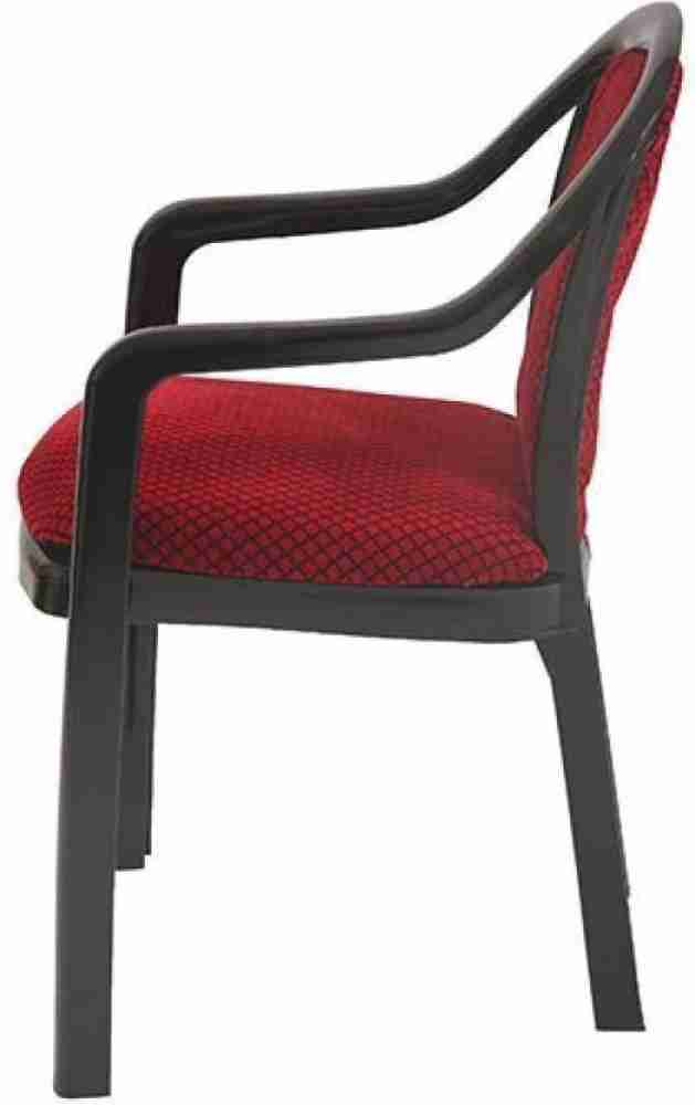 Supreme Ornate Black/Red Set of 1 Plastic Outdoor Chair Price in