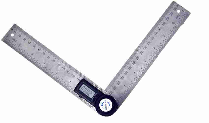 500m 20'' Digital Scale Ruler Stainless Steel Electronic Angle Meter  Goniometer Digital Angle Finder Level Measuring Instruments