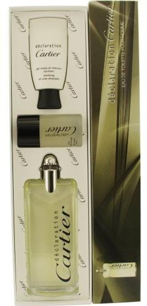 Cartier DECLARATION Cologne Gift Set for Men EDT SPRAY 3.3 OZ ALL OVER SHAMPOO 1.6 OZ AFTERS Price in India Buy Cartier DECLARATION Cologne Gift Set for Men EDT