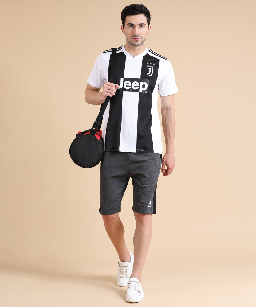 Converse Solid Men Black Grey Regular Shorts