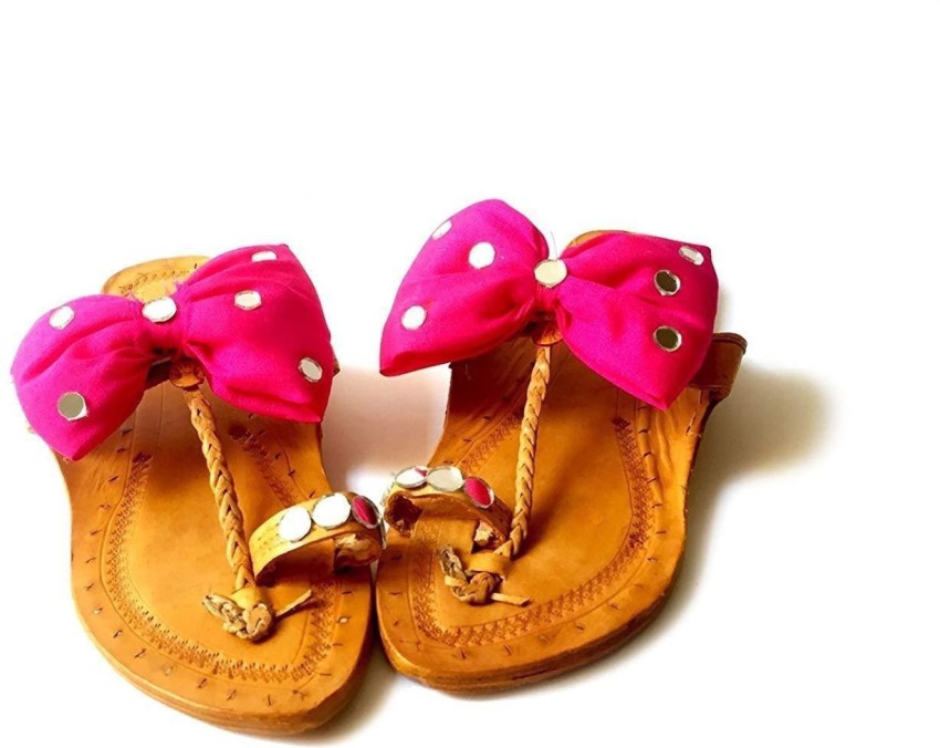 Kolhapuri chappal for baby girl sale