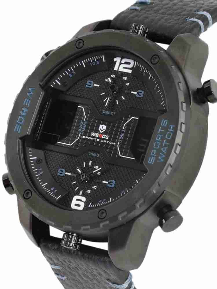 WEIDE LCD Digital Movement Quartz Analog Digital Watch For Men Buy WEIDE LCD Digital Movement Quartz Analog Digital Watch For Men WH6401B 4C Online at Best Prices in India Flipkart