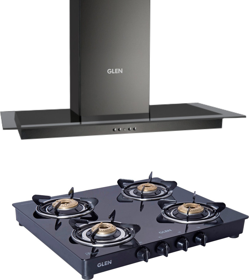 Glen Kitchen Chimney 60cm 1000 M3 H Suction Power Filter 6062