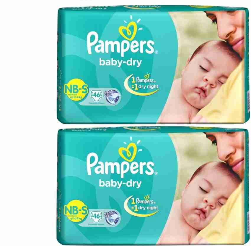240 COUCHES PAMPERS BABY DRY taille 2 ( 4 - 8 kg ) NEUF EUR 46,50