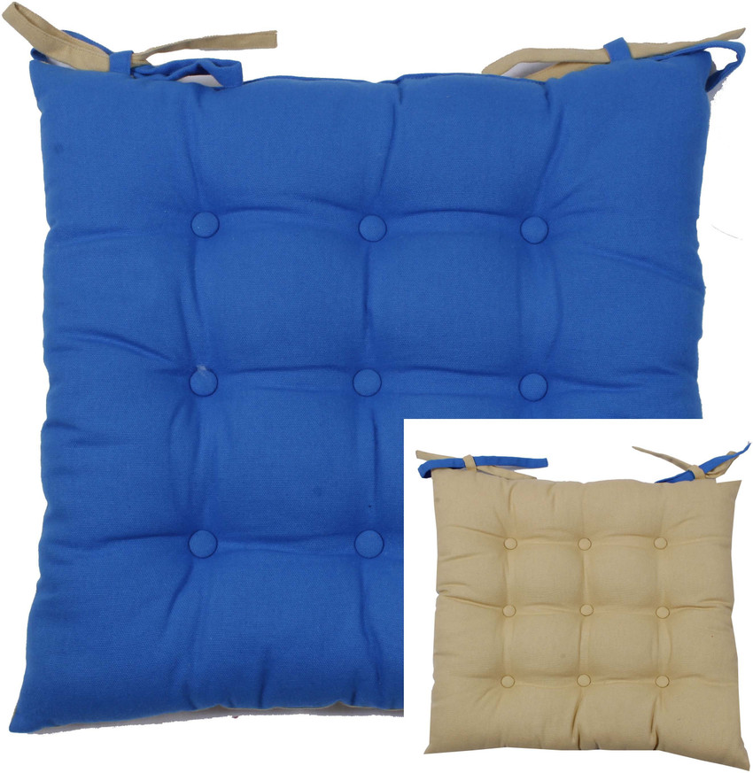 OASIS Cotton Solid Chair Pad Pack of 1 Buy OASIS Cotton Solid