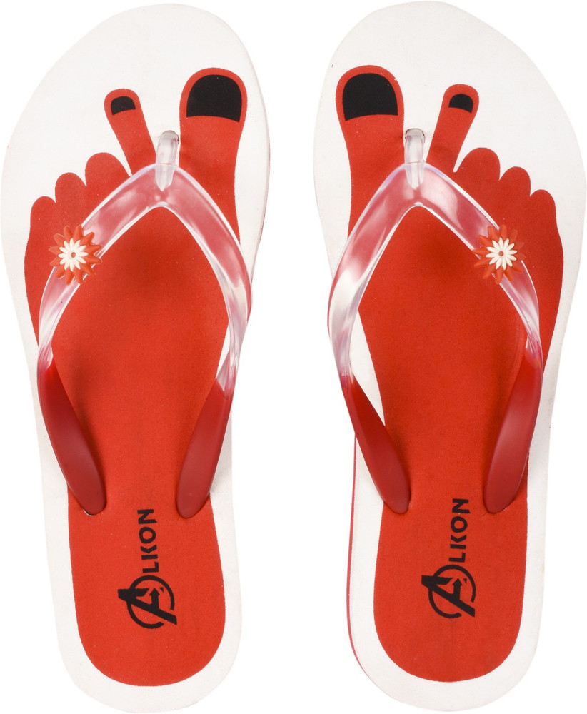ALKON Women FootPrint Slippers Buy ALKON Women FootPrint Slippers Online at Best Price Shop Online for Footwears in India Flipkart