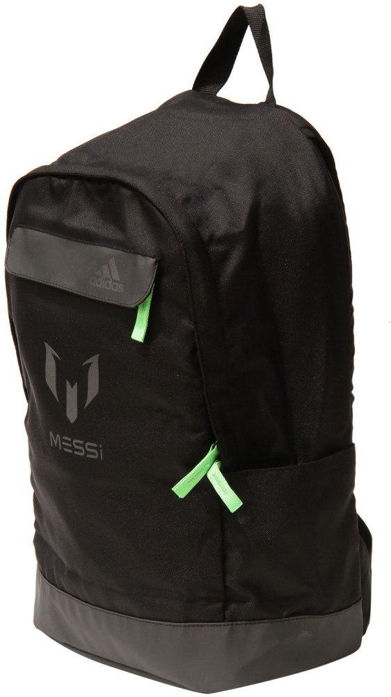 ADIDAS MESSI KIDS BP 23 L Laptop Backpack BLACK/SGREEN - Price in India |  Flipkart.com