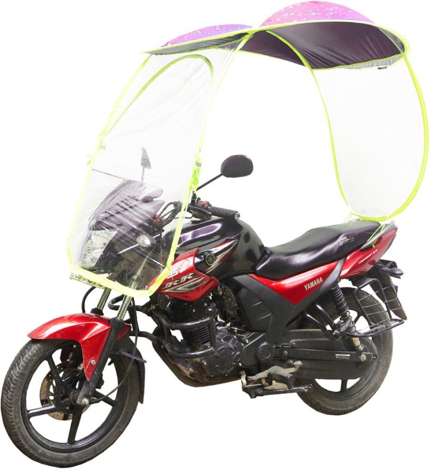 Muren two wheeler canopy cum umbrella 3-Multi color Bike Umbrella Stand Price in India