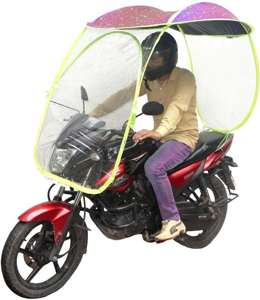 two wheeler rain umbrella