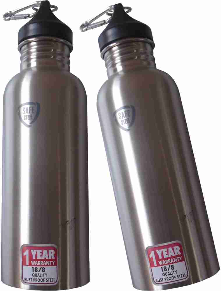 1pc Stainless Steel Shaker Bottle, Plain Portable Water Bottle For  Household