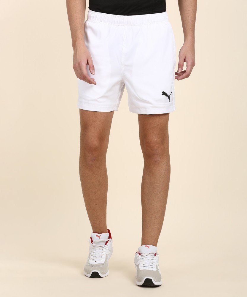 puma shorts mens white