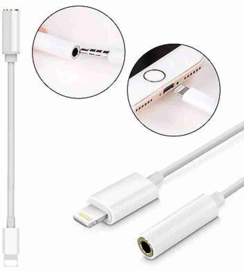 ORICO White Connector CONVERTER to 3.5mm Audio Jack FOR iPhone 7