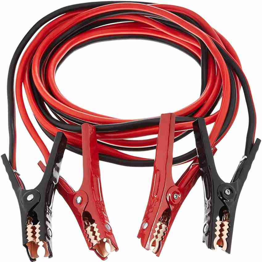 4 Gauge 20 Feet Jumper Cables, 600Amp Automotive Booster Cables UL Listed  Clamps