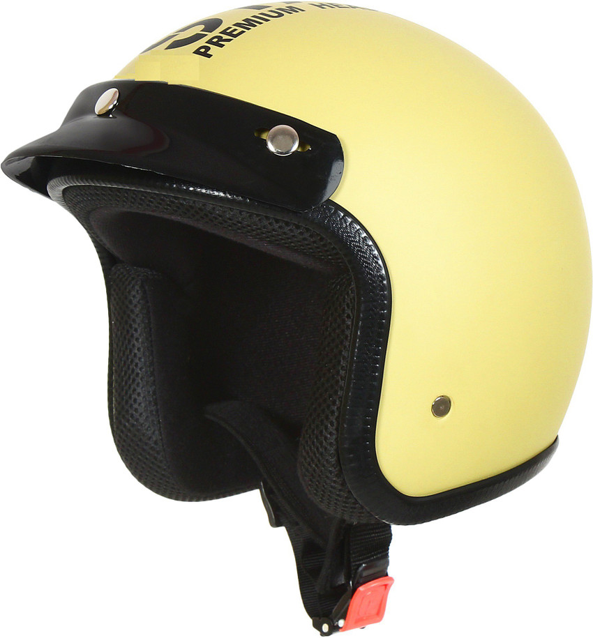 Open face helmet lock for bike 2025