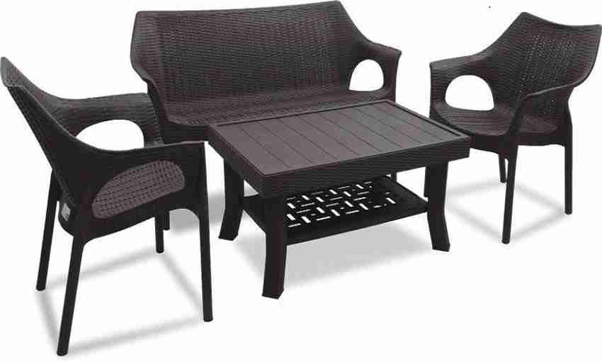 Supreme plastic store chair table set