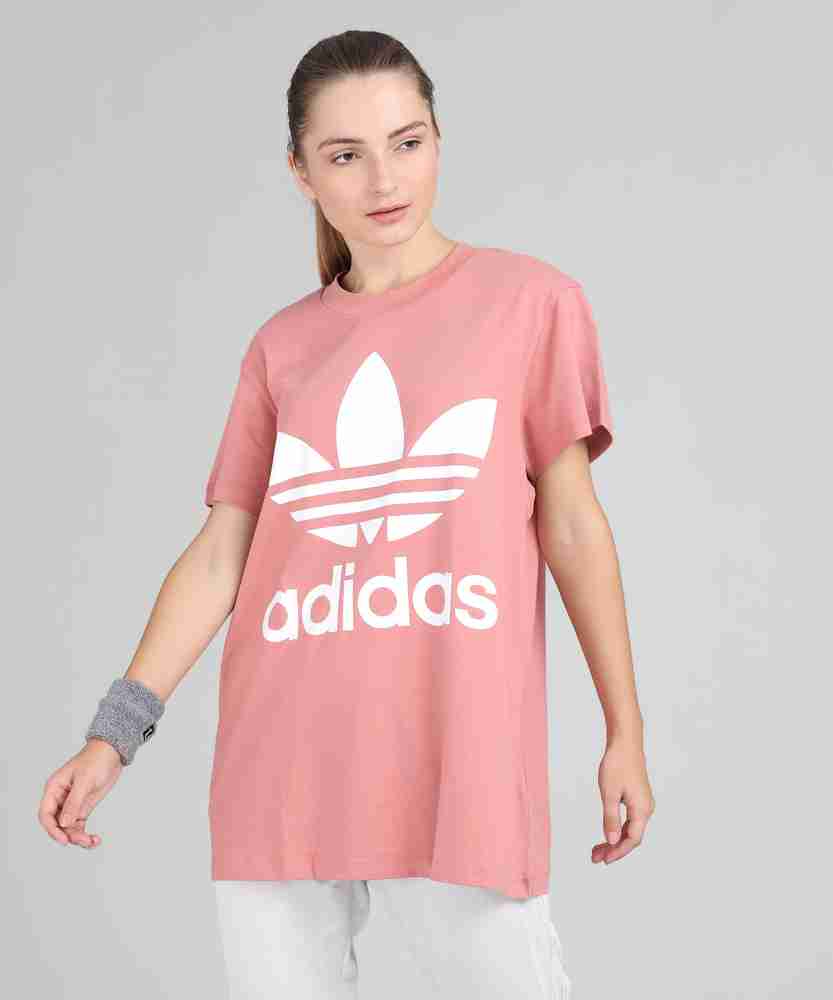 ADIDAS ORIGINALS Printed Women Round Neck Pink T Shirt Buy pink ADIDAS ORIGINALS Printed Women Round Neck Pink T Shirt Online at Best Prices in India Flipkart