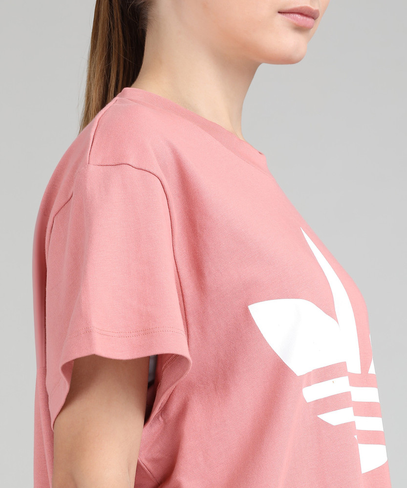 Ash pink cheap adidas shirt
