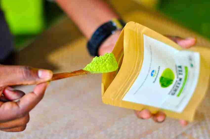 Vokin Biotech Premium Matcha Slim Green Tea Powder for Weight Loss Drink  Unflavoured Matcha Tea Pouch