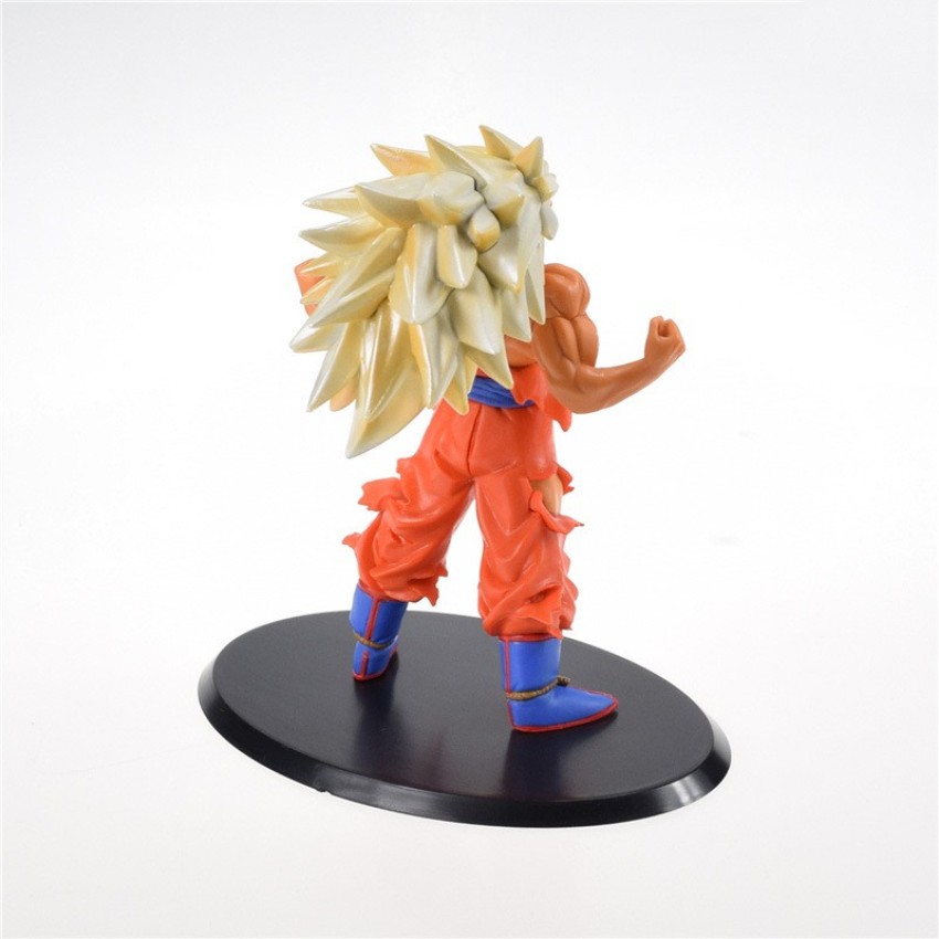Super Saiyan 3 Goku with facial animations and hair movement