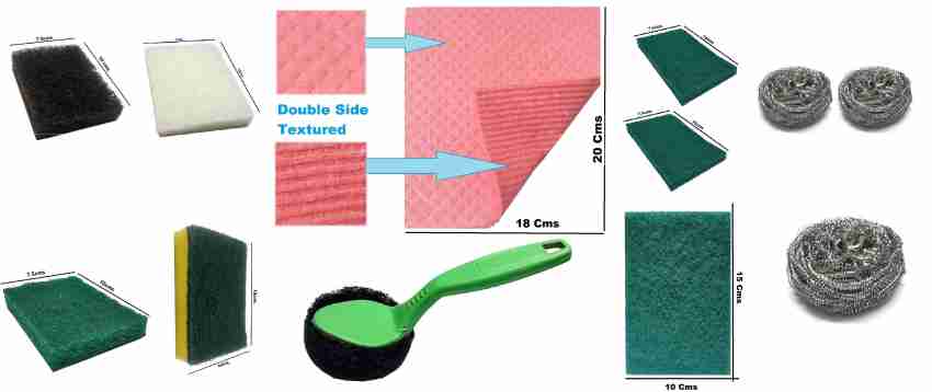 Nylon Scrubber  Sparkling Bright