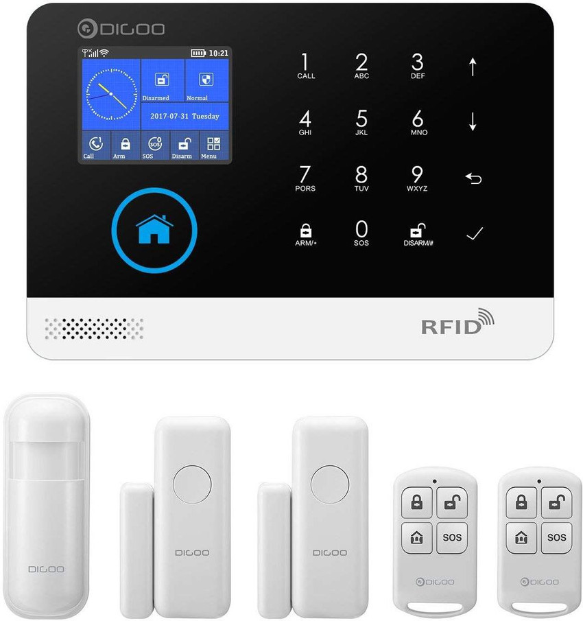 Wifi home security alarm system cheap