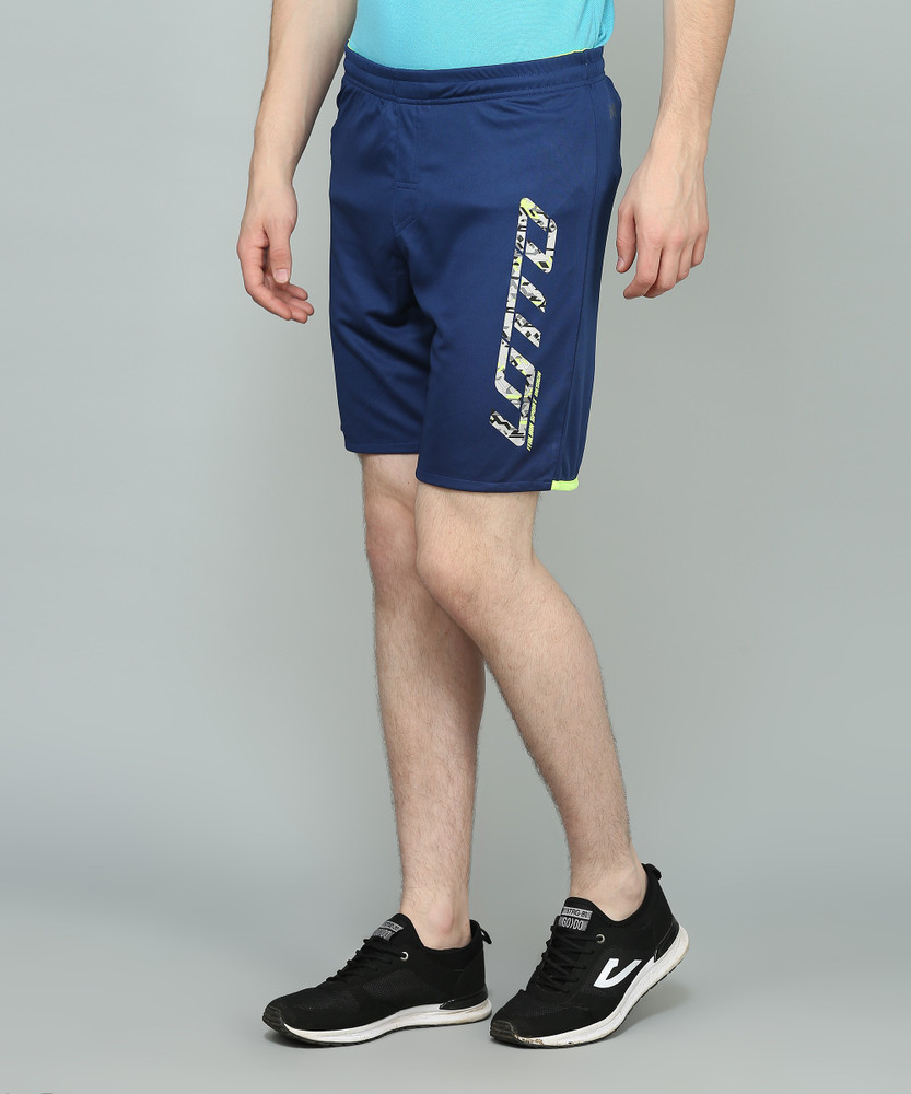 LOTTO Printed Men Blue Sports Shorts Buy LOTTO Printed Men Blue