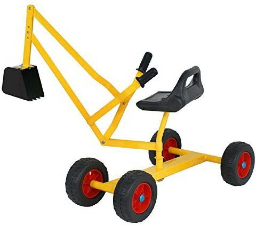 Sand digger toy store backhoe with wheels