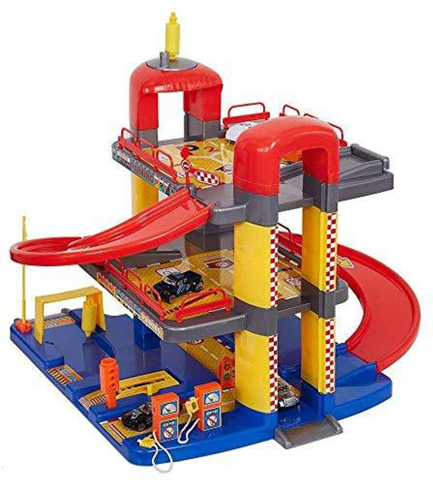 Toddler top garage set