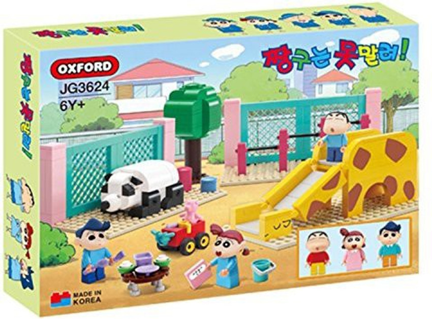 Genrc Oxford Crayon Shin chan Playground JG3624 Building Block Set