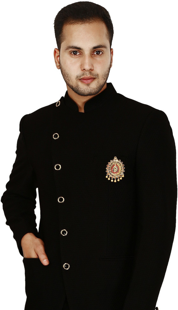 Sanjog Embellished Golden Color finish Classy Indo Western Brooch Pin For Groom Men Women Brooch Price in India Buy Sanjog Embellished Golden Color finish Classy Indo Western Brooch Pin For Groom Men ...