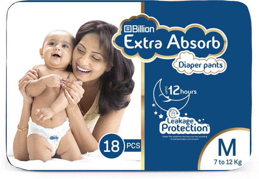 Billion Extra Absorb Diaper Pants M Buy 18 Billion Pant