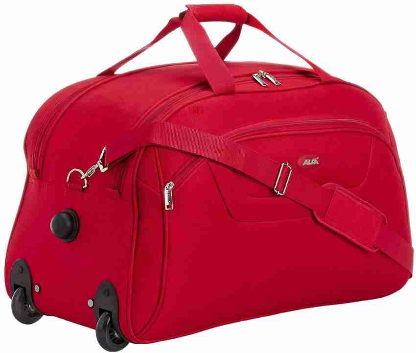 ALFA CACTUS IV DFT 65 RED BIG SIZE Duffel With Wheels Strolley